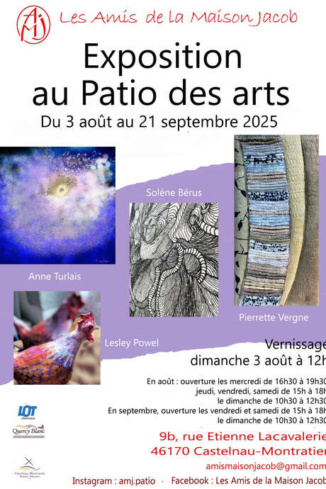 Vernissage et exposition au Patio des Arts