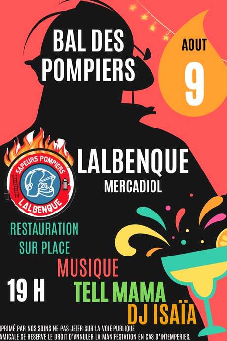 Bal des pompiers de Lalbenque