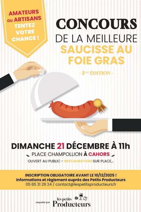 Concours de la meilleure saucisse au foie gras