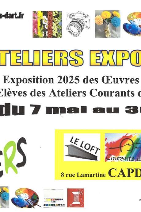 Les ateliers Courants d'Art exposent !