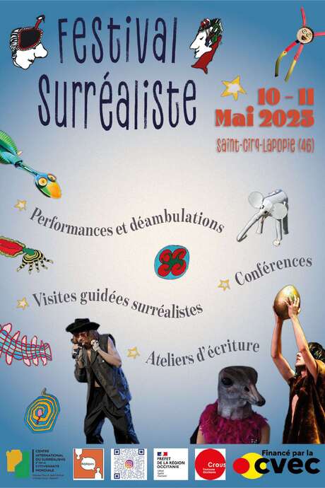 Festival surréaliste de Saint-Cirq-Lapopie