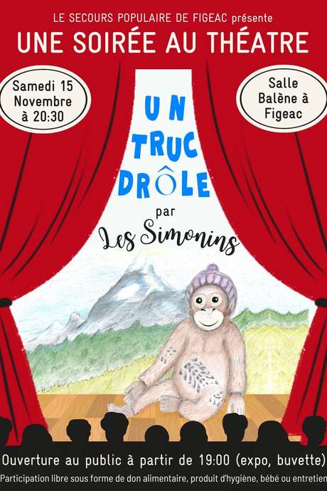 Spectacle & Concert au profit du Secours Populaire