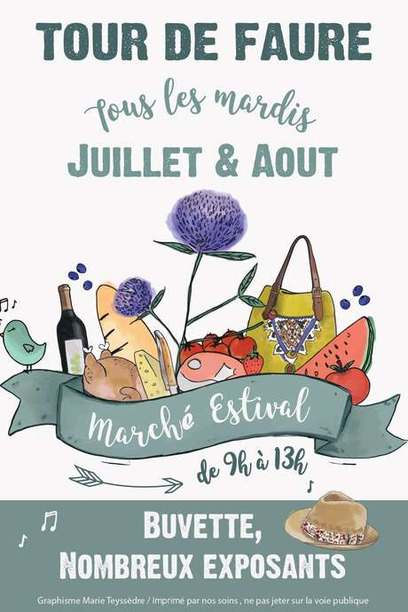 Marché Estival à Tour-de-Faure