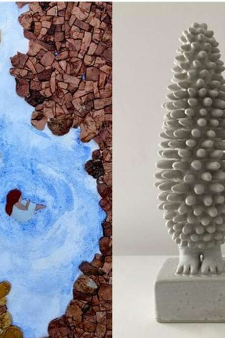 Exposition de Lise Arcangeli et Hilde Segers
