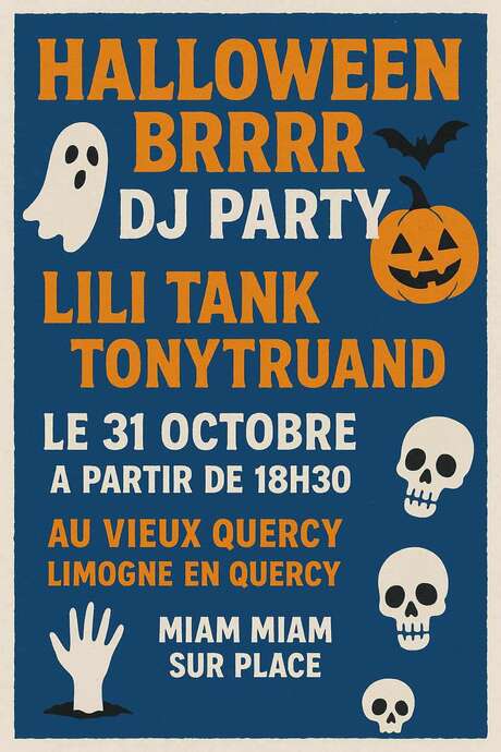 Soirée Halloween au Vieux Quercy