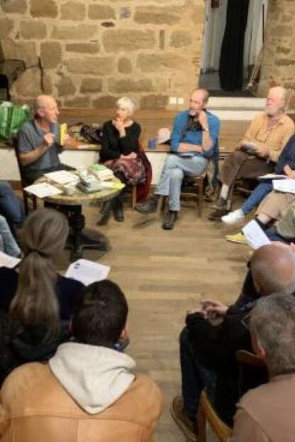 Coin du Cantou, veillée littéraire à Felzins