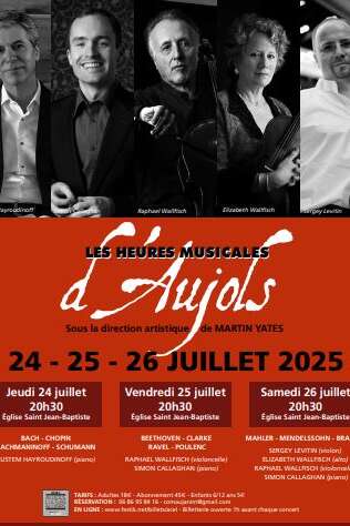 Festival "Les Heures Musicales d'Aujols"
