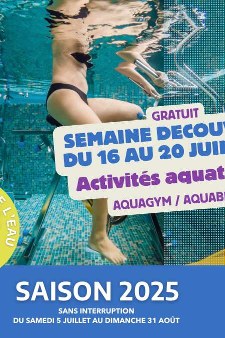 Semaine découverte à l'espace aquatique Causséo