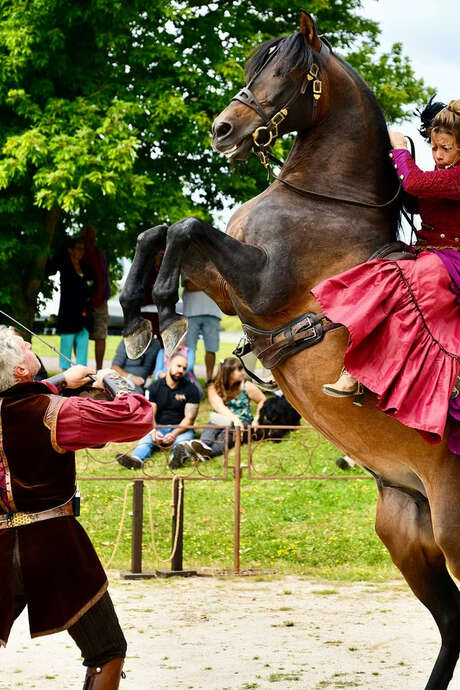 Les jeudis festifs - théâtre équestre à Liourdres