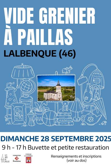 Vide-greniers à Paillas (Lalbenque)