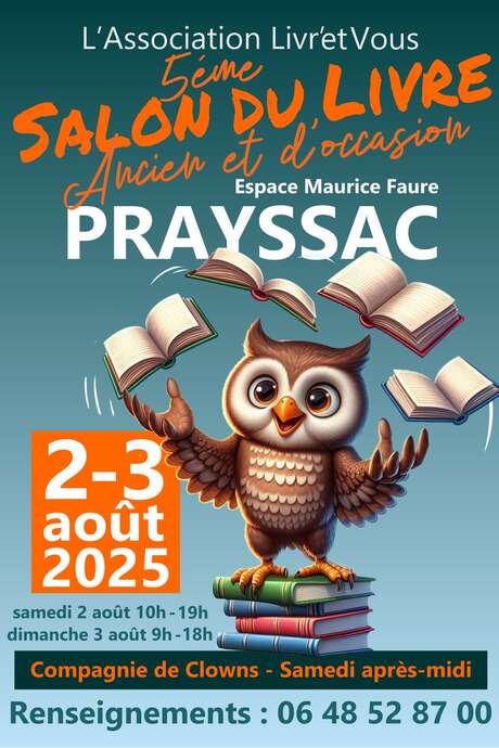 Salon du livre ancien et d'occasion à Prayssac