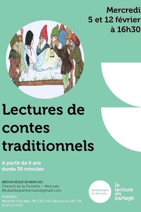 Lectures de contes traditionnels