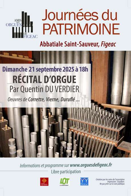 Concert des Amis des Orgues à Figeac