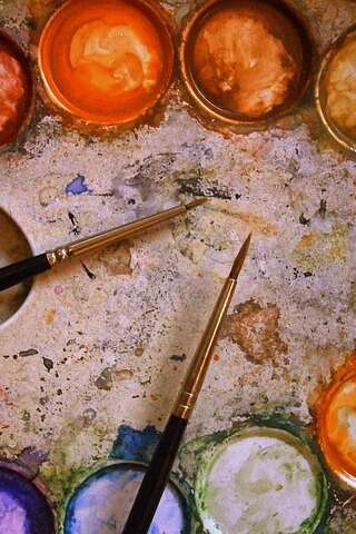 Atelier-visite de l'exposition "La tendresse des murs" à Salviac