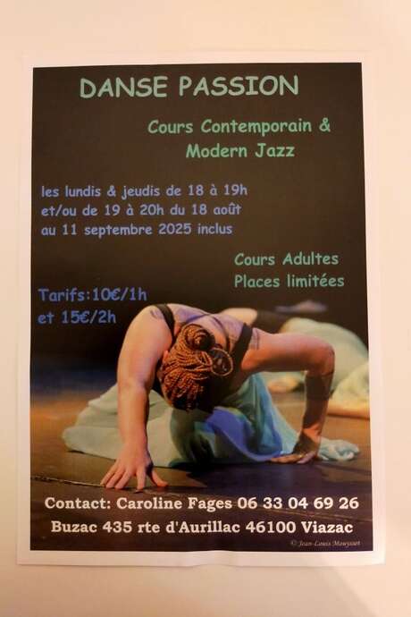 Stage de danse Danse Passion à Viazac