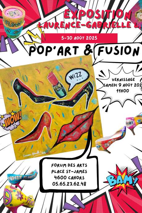 Exposition de l'artiste Laurence-Gabrielle L.