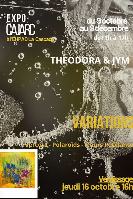 Exposition photos "Varaitions" Ehpad la Cascade Cajarc