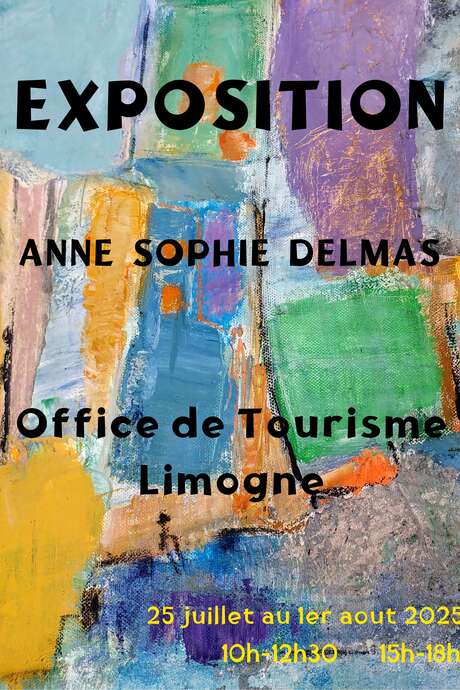 Exposition de l'artiste Anne-Sophie Delmas