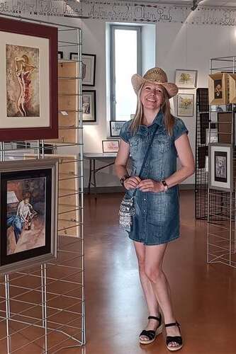 Exposition d'aquarelles de Sofia Johannissen et ses élèves