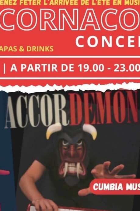 Concert à Cornac à La Carnacopia :Accordemon