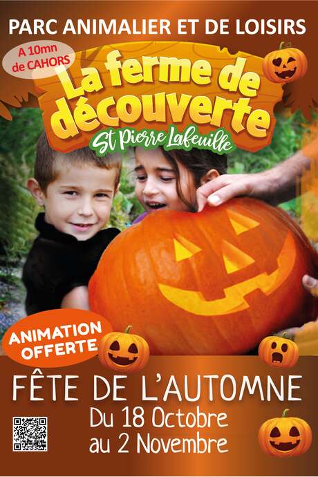 Fête de l'automne à la ferme de découverte
