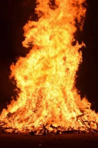Feu de la Saint-Jean à Cavagnac