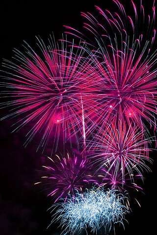 Feu d'artifice à Puy-l'Evêque