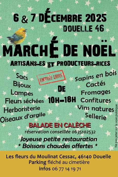 Marché de Noël à Douelle