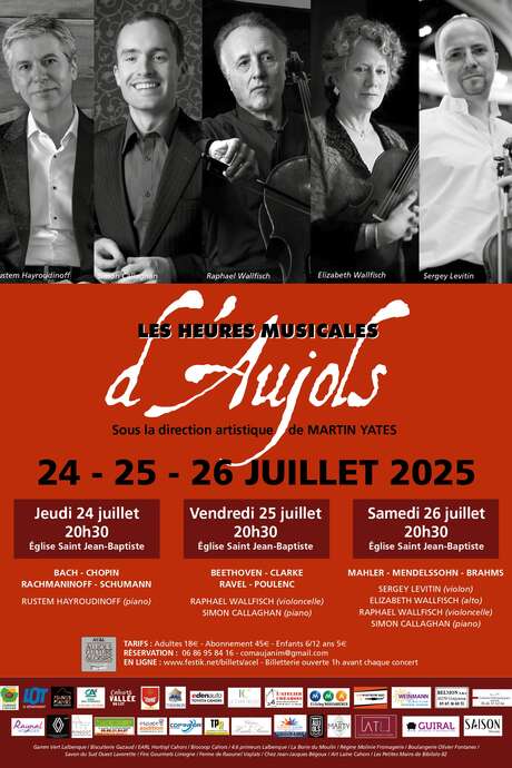 Festival "Les Heures Musicales d'Aujols"