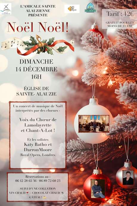 Concert de Noël à l'église de Sainte-Alauzie