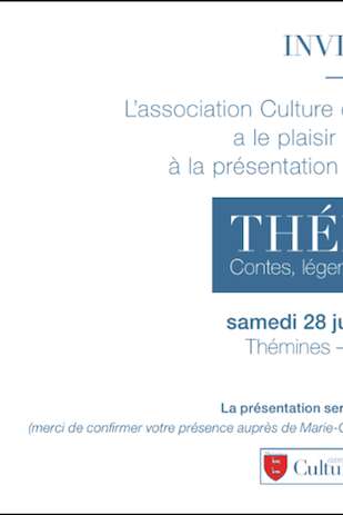 "Rencontre littéraire :"Thémines, Contes, Légendes et autres Récits"