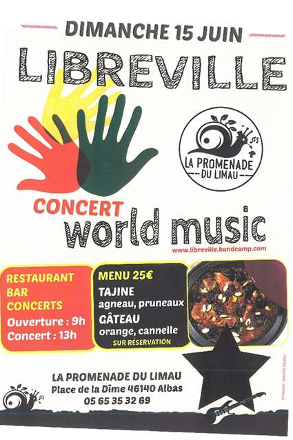 Concert à la Promenade du Limau: Librville