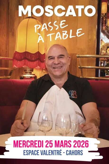 One man show : Moscato passe à table