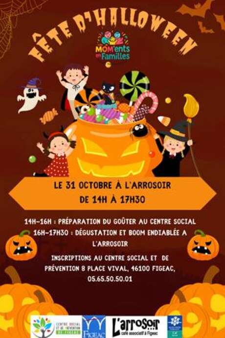 Vacances de la Toussaint à l' Arrosoir : Halloween Vacances de la Toussaint à l' Arrosoir : Halloween