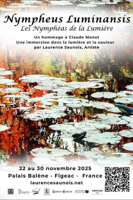 Exposition à Figeac : Nympheus Luminansis, les nymphéas de la lumière
