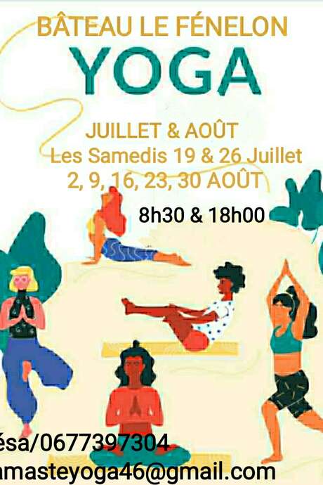 YOGA Bateau Le Fénelon