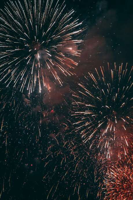 Feux d'artifice à Condat