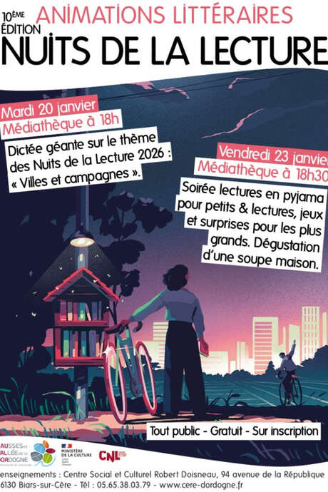 10ème Edition des Nuits de la Lecture