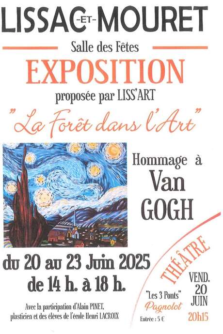 Exposition Liss'art à Lissac et Mouret "La Forêt dans l’Art"