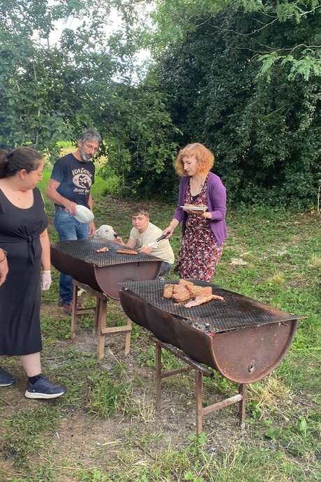 Marché gourmand à la ferme à Pomarède
