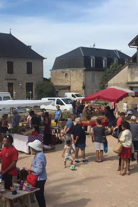 Marché estival d'Alvignac