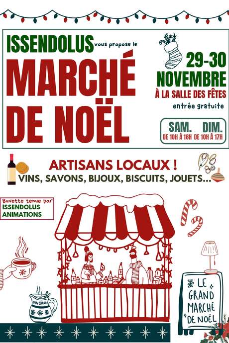 Marché de Noël à Issendolus