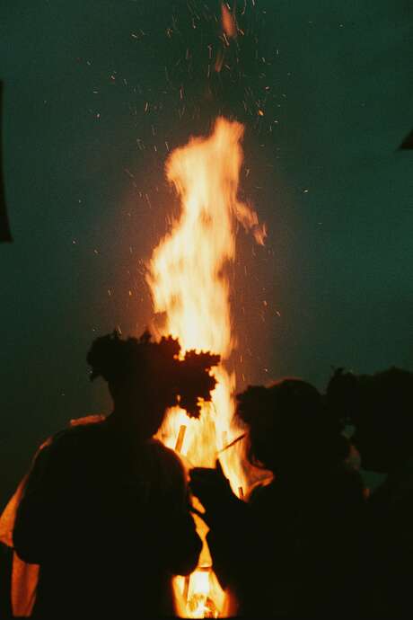 Feu de la Saint Jean à la Ferme Bouscarel