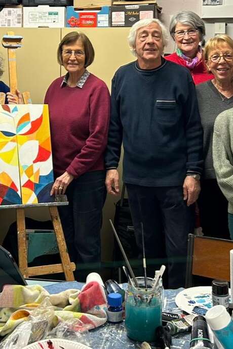 Exposition et vide atelier de Noël  "Les Peintres d'Olt"