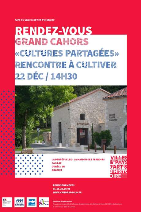 "Cultures partagées" Rencontre à cultiver
