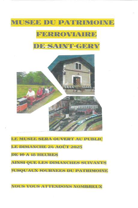 Ouverture du musée ferroviaire de Saint-Géry