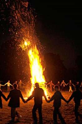 Feu de la Saint-Jean à Collonges-La-Rouge