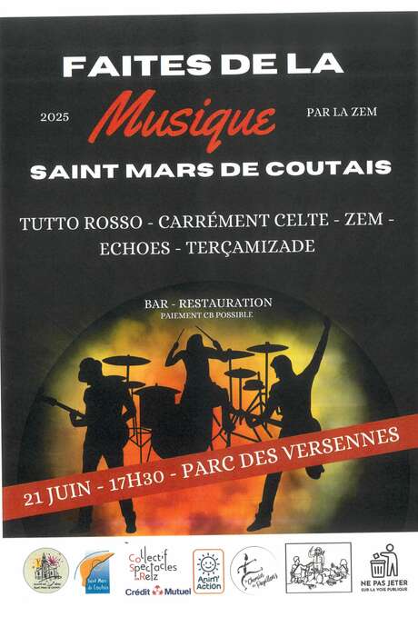 FAITES DE LA MUSIQUE A SAINT-MARS-DE-COUTAIS