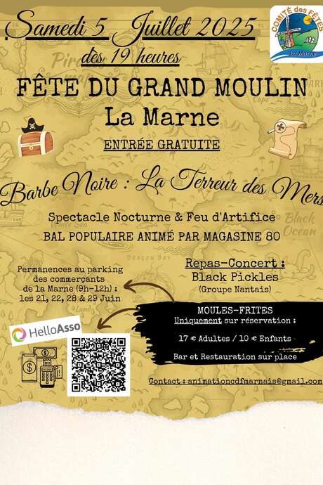 FÊTE DU GRAND MOULIN LA MARNE