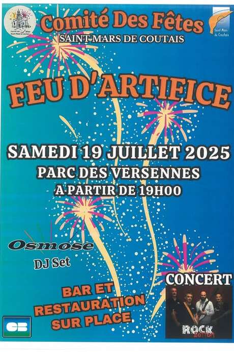 FEU D'ARTIFICE DE SAINT-MARS-DE-COUTAIS